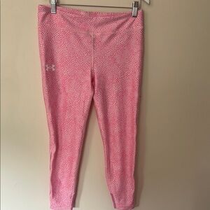 Under Armour Pink Patterned Leggings